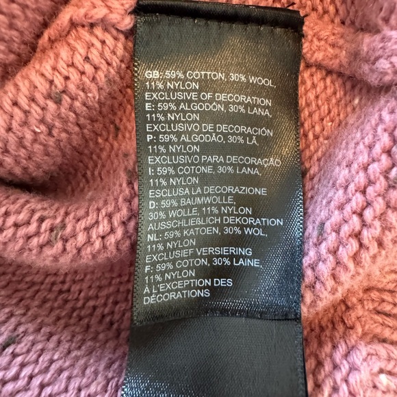 NWOT The North Face Women's Crestview ¼ Zip Sweater in Mesa Large in Medium - Picture 9 of 9